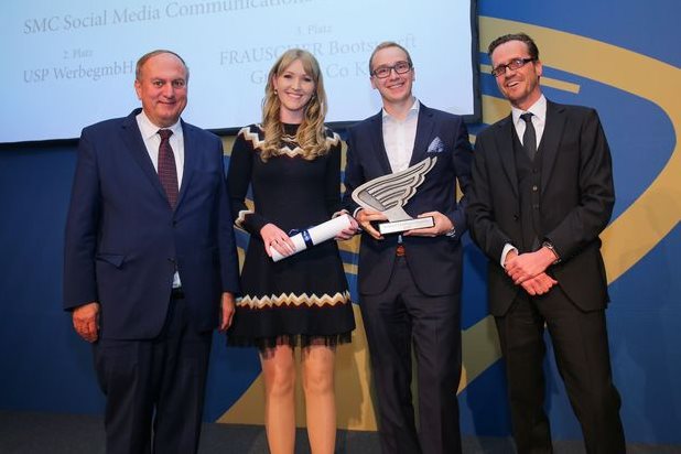 Petra Huber-Ackerl und Markus Huber bei den Austrias Leading Companies Awards