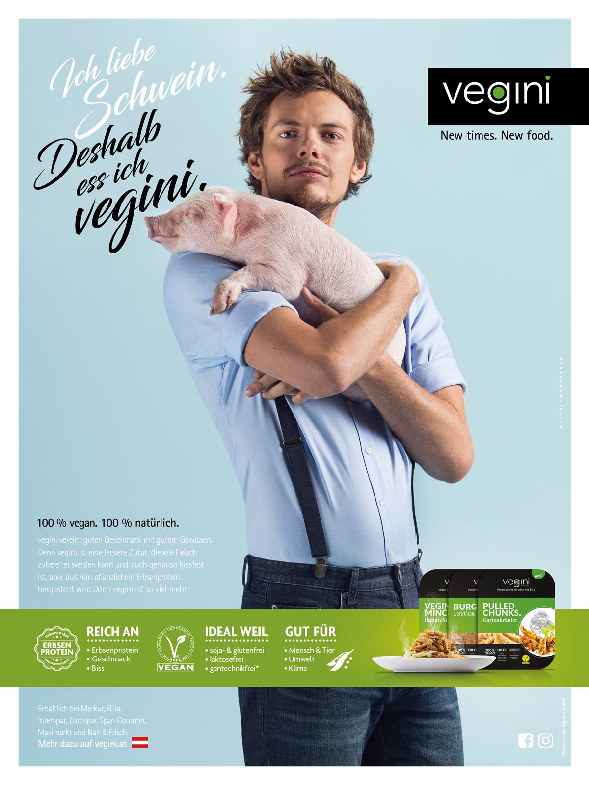 Ganzheitlich neuer Markenauftritt von vegini