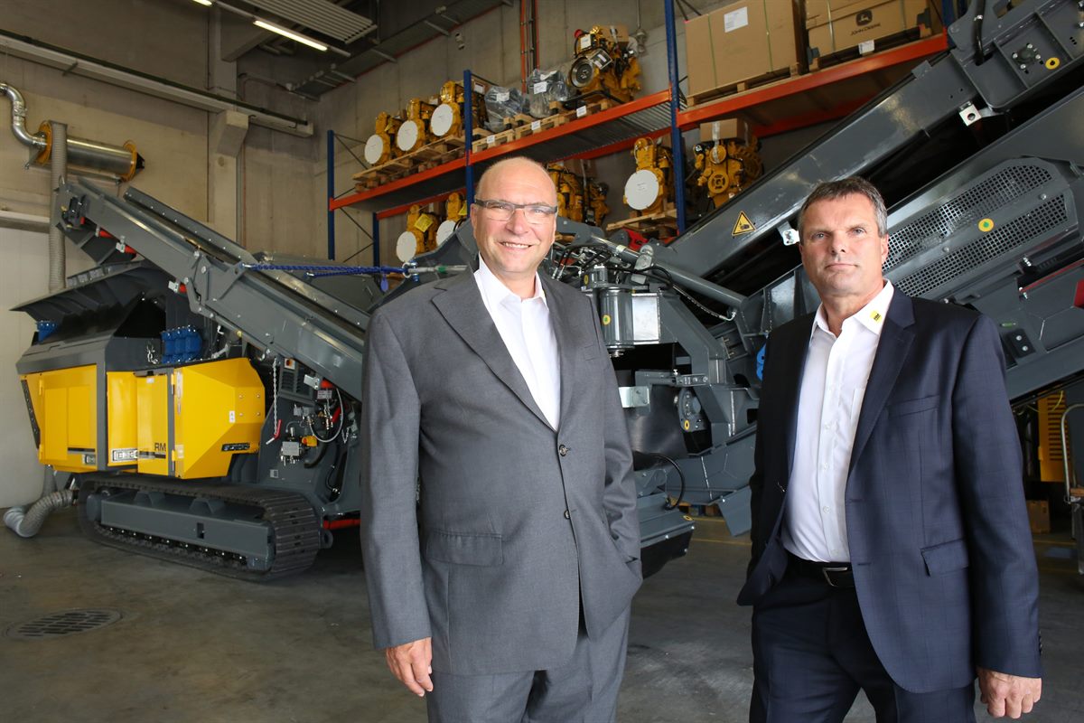 Gerald Hanisch (CEO RM) und Günther Weissenberger (CFO RM)