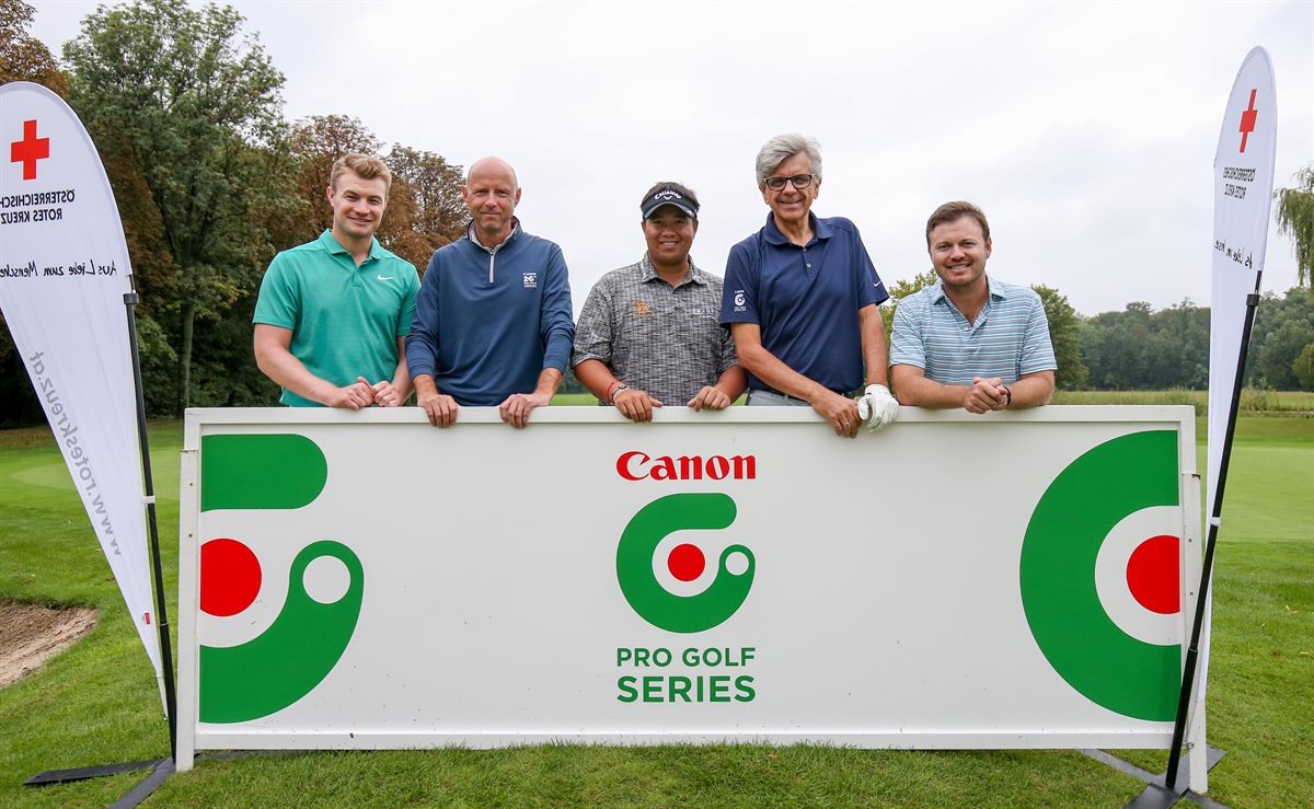 Canon und Rotes Kreuz Charity Golf 2018