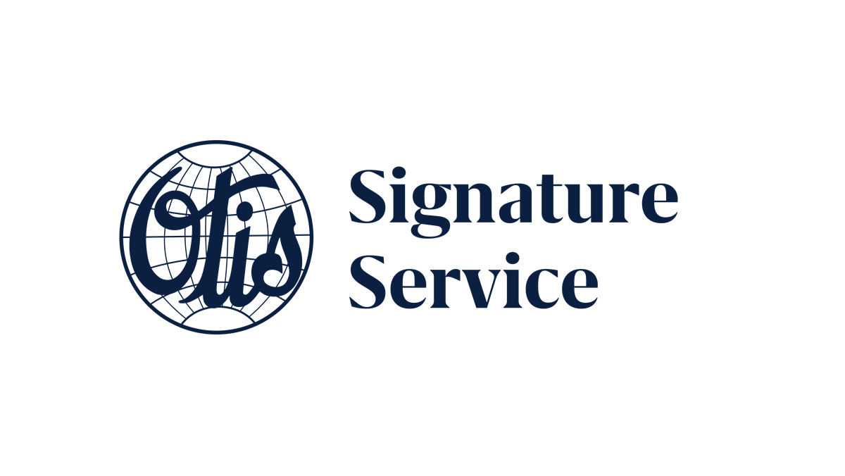 Signature Service Logo von Otis