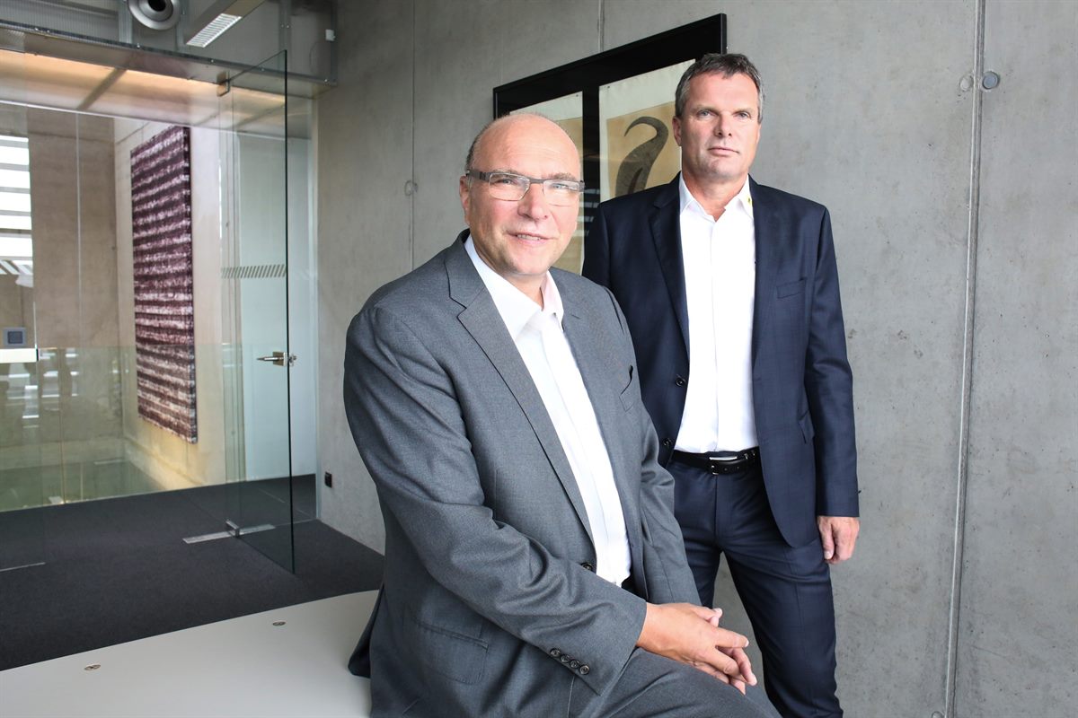 CEO und Gründer Gerald Hanisch und CFO Günther Weissenberger