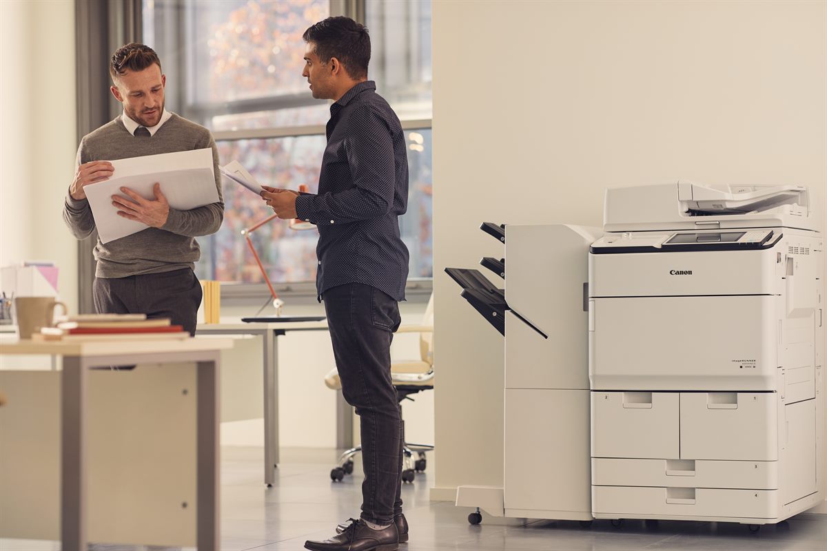 Canon imageRUNNER ADVANCED Security by Design in der Office-Kommunikation