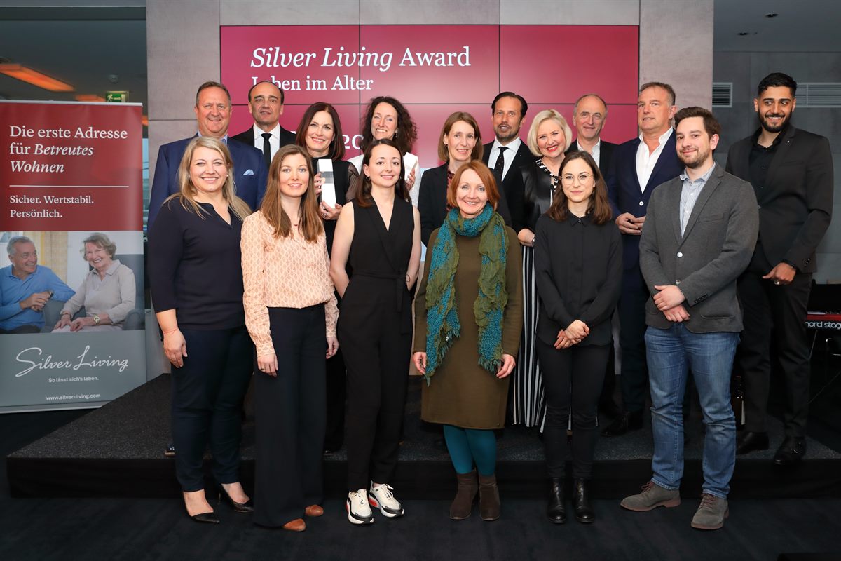 Die Gewinner und Sponsoren des Silver Living JournalistInnen Awards