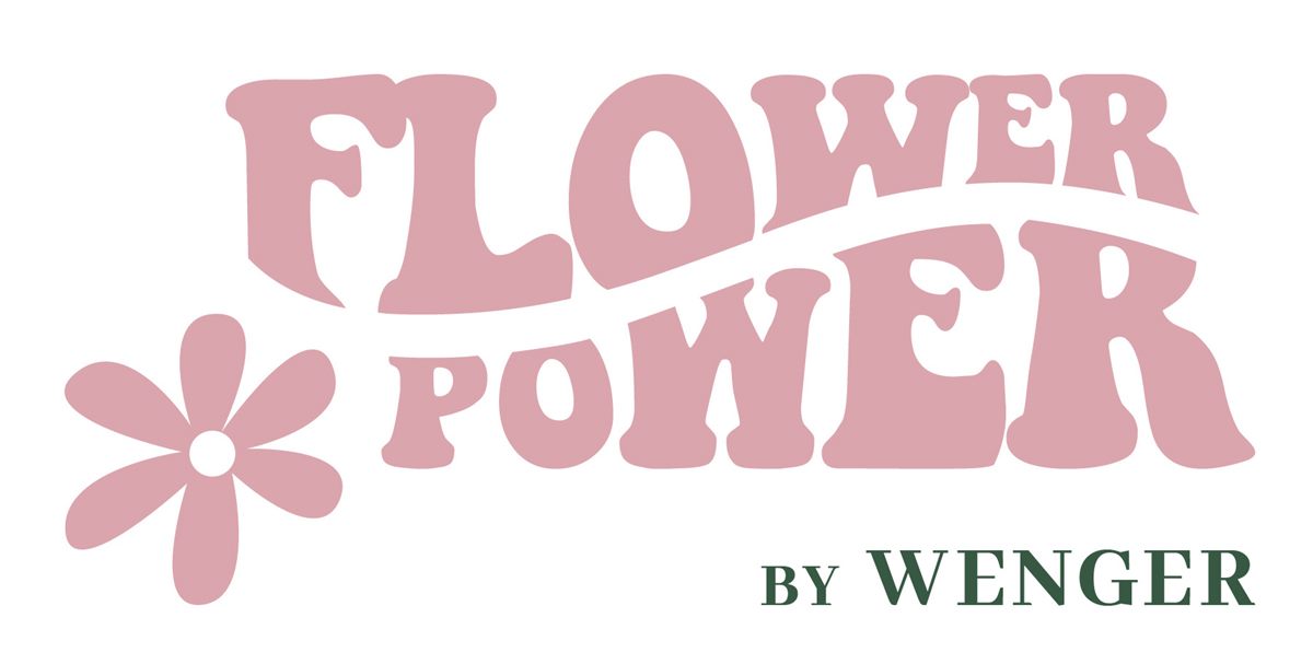 Das Flowerpower-Logo von Wenger Austrian Style