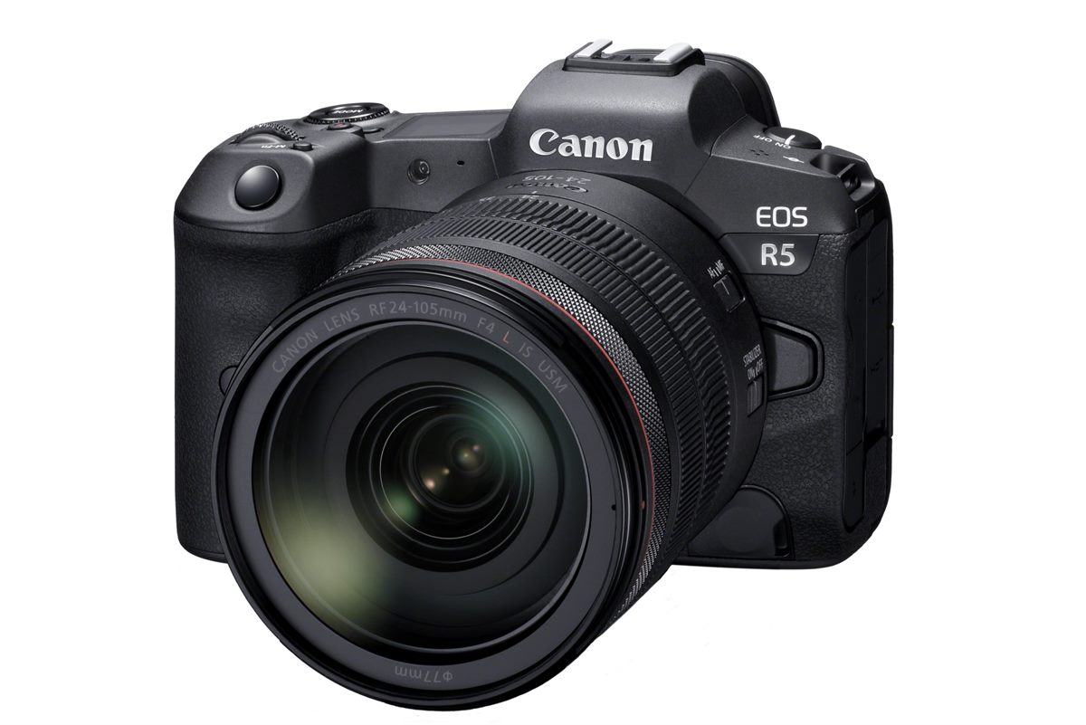 Canon EOS R5: spiegellose Vollformatkamera für Profis mit 8K-Video