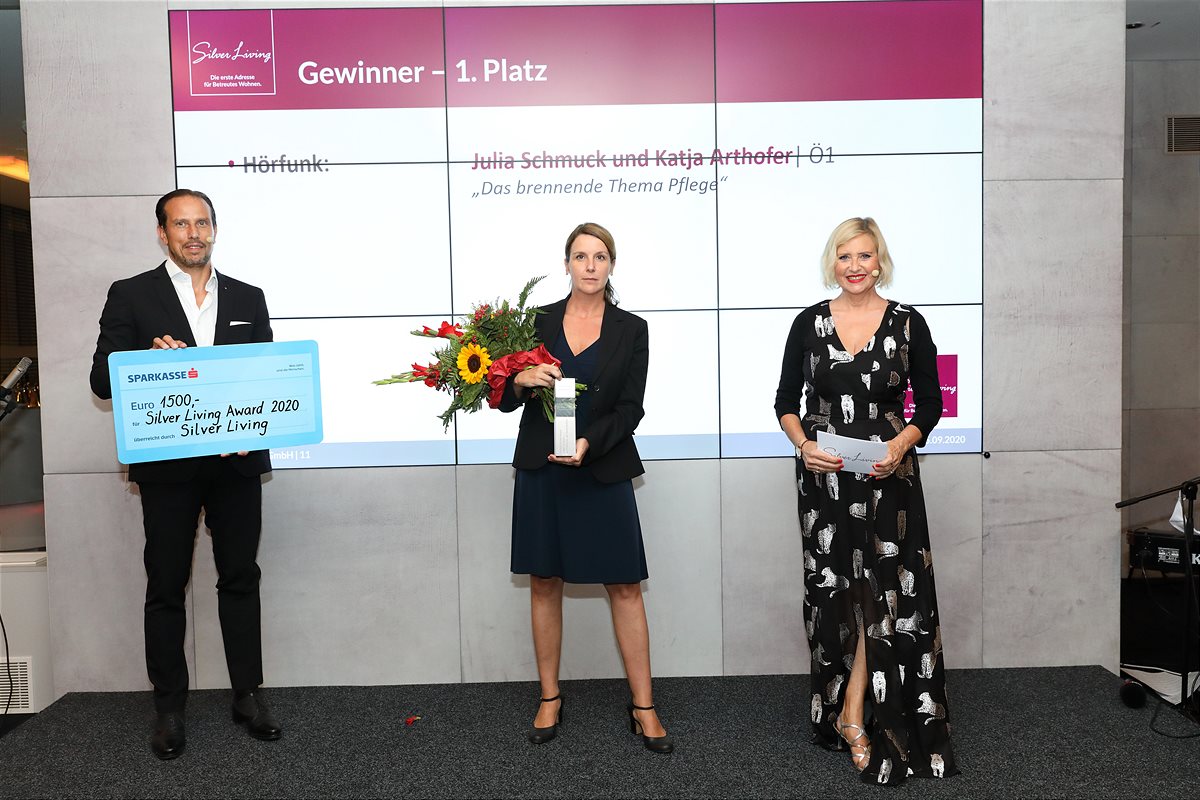 1. Platz Kategorie Hörfunk: Katja Arthofer und Julia Schmuck