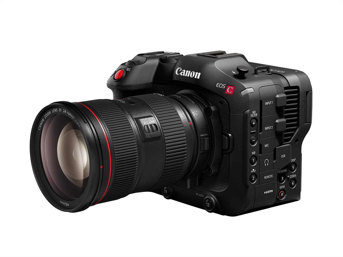 Canon EOS C70 und der Bajonettadapter EF-EOS R 0.71x