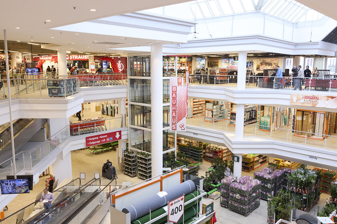 BAUHAUS auf 3 Etagen