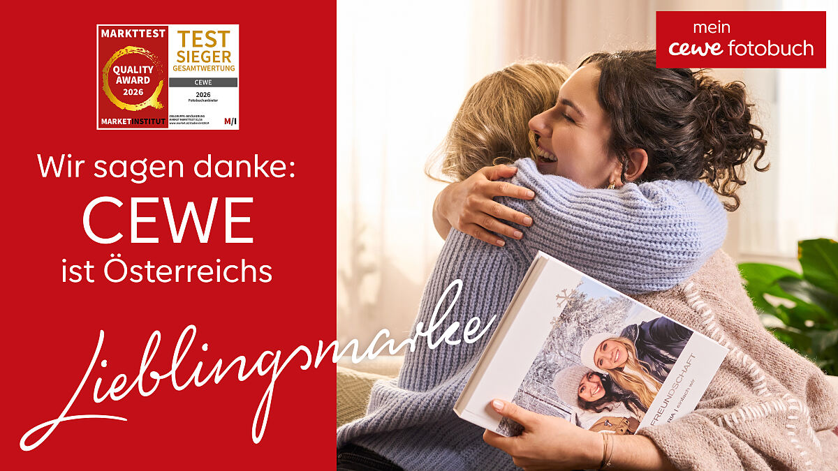 Lieblingsmarke CEWE_Danke