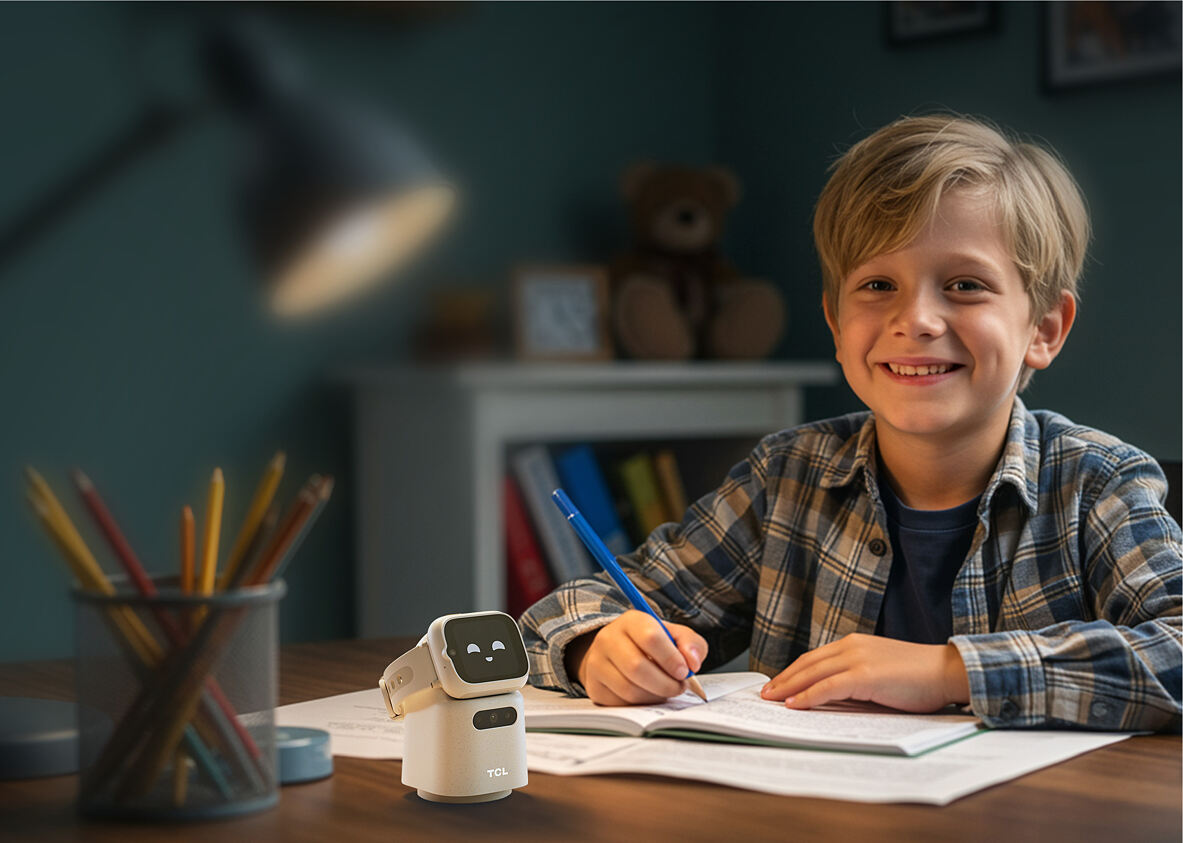 Als intelligenter Begleiter soll Tbot Kinder in ihrer Entwicklung zur Seite stehen und ihnen verlässliche Hilfestellung im Alltag bieten. 