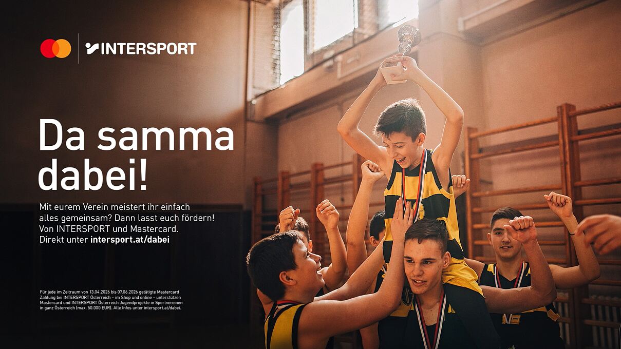 Jetzt bewerben und Projekte einreichen: INTERSPORT und Mastercard fördern Sportvereine in ganz Österreich