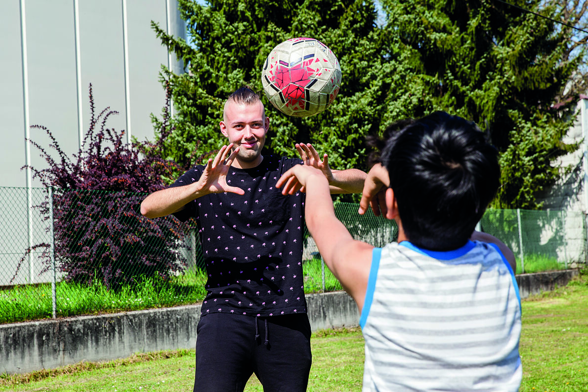 Die sportlichen Interessen der Kinder und Jugendlichen werden gezielt gefördert.