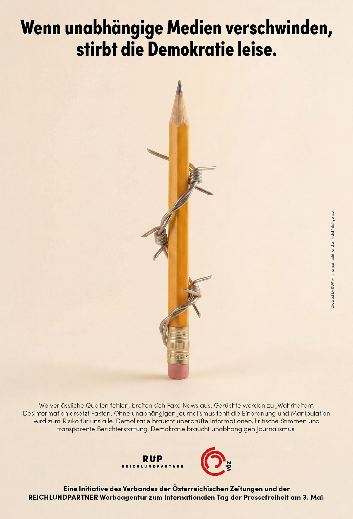 Wenn unabhängige Medien verschwinden, stirbt die Demokratie leise! 