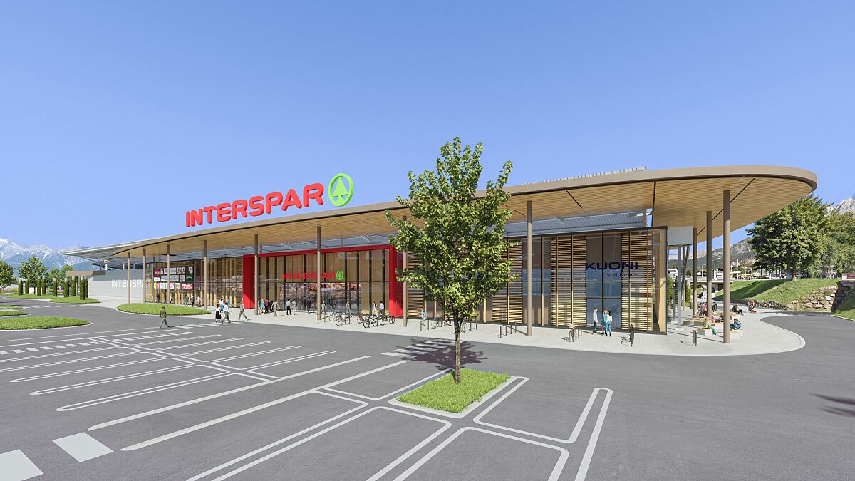 Visualisierung INTERSPAR Saalfelden 