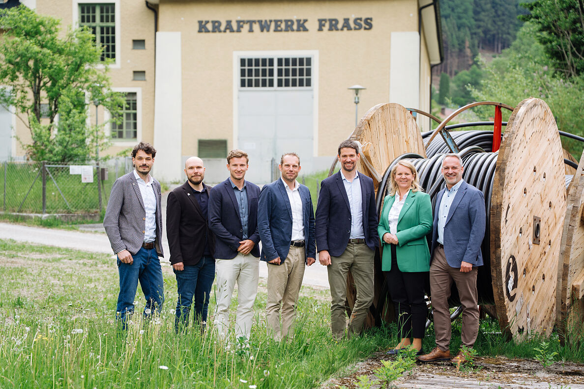 Kabelverlegung für den Windpark Bärofen