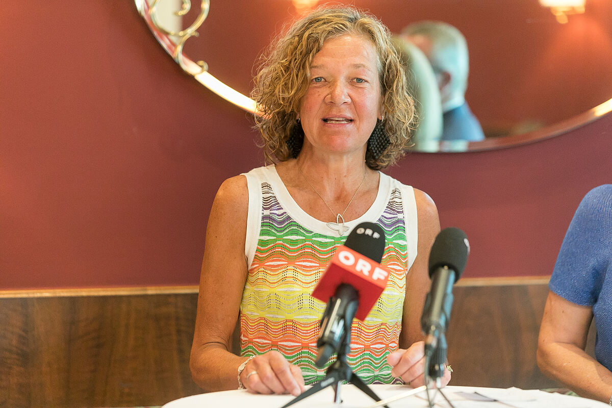 Irmgard Querfeld, Café Landtmann