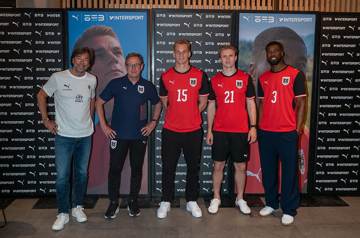 INTERSPORT und PUMA zelebrierten ÖFB: Farewell-Event vor dem größten Fußball-Highlight des Sommers