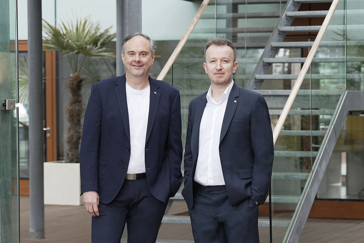 Hannes Kaufmann (CTO) und Sulejman Ganibegovic (CEO), beide KEBA Digital