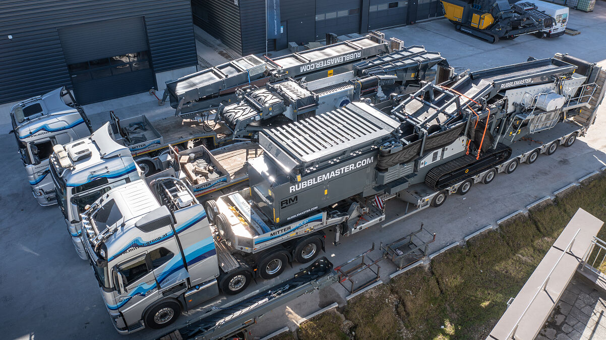Testmöglichkeiten über den Mietpark zur Absicherung der Investition_Rubble Master