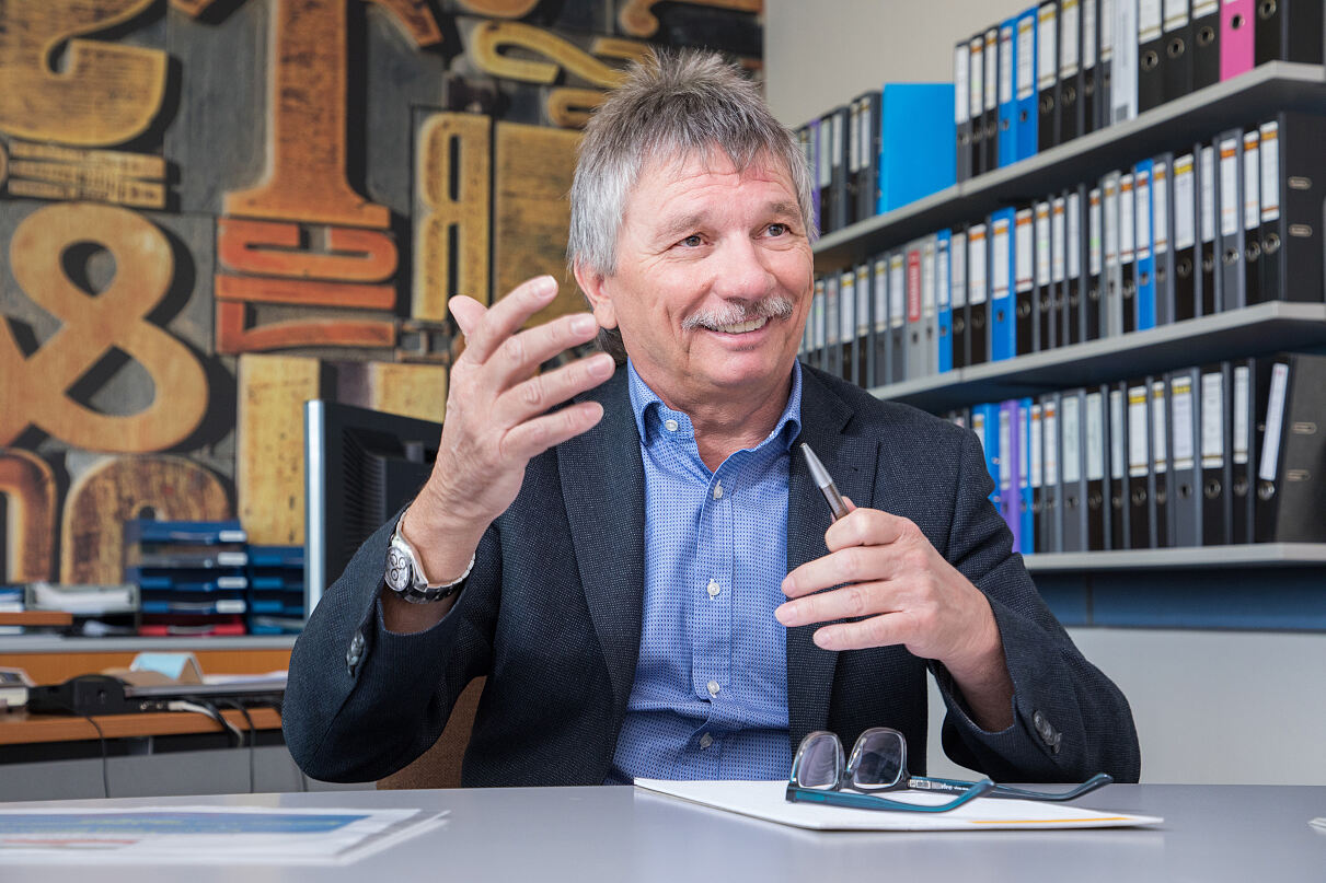 Alfred Huemer, Eigentümer und Geschäftsführer der HIG Infomation Group