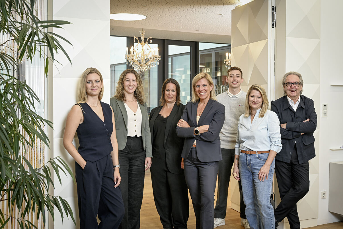 Das Team von REICHLUNDPARTNER Public Relations