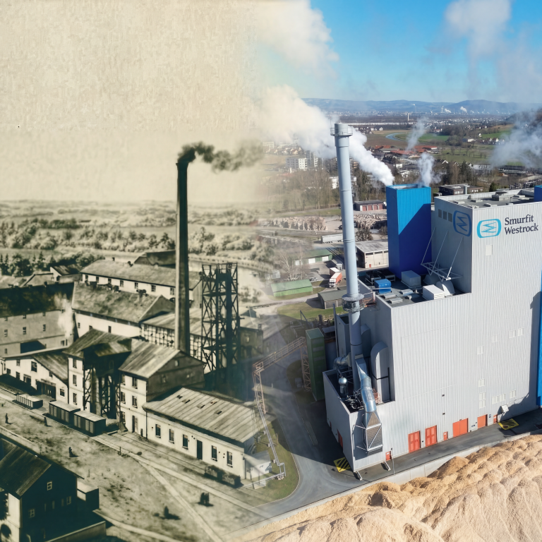 Fabrik um 1900 und heute-2