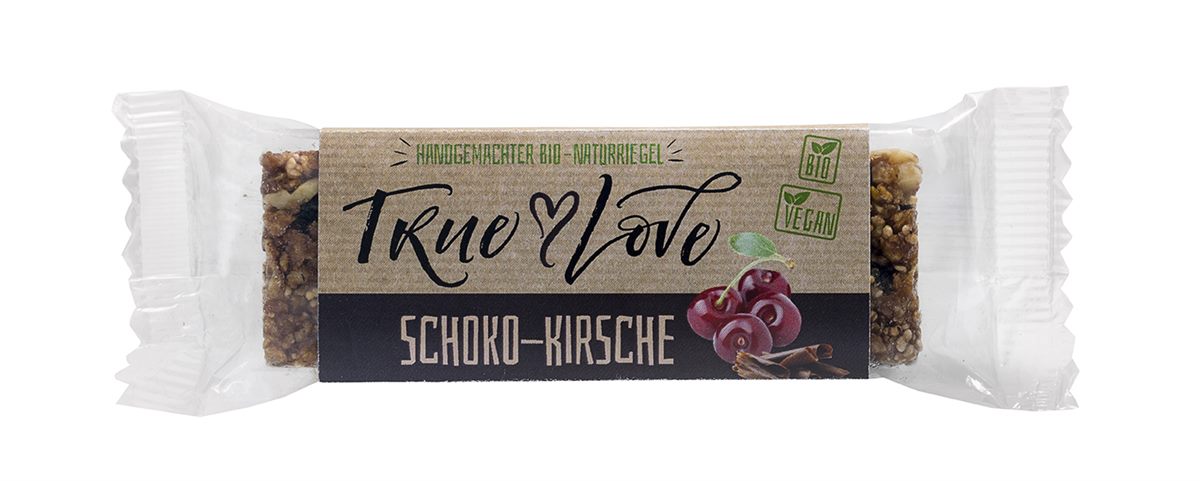 TRUE LOVE Schoko-Kirsche Riegel