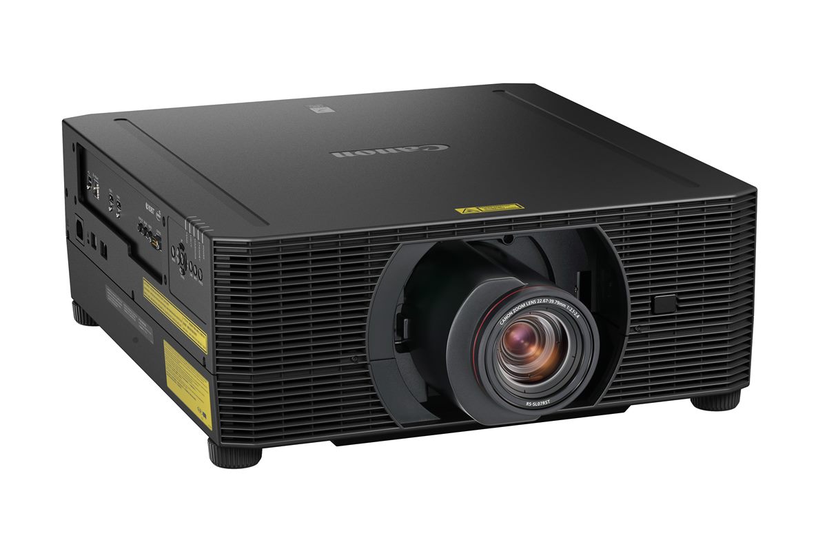 Canon präsentiert zwei neue 4K-Projektoren und 4K-Objektiv RS-SL07RST