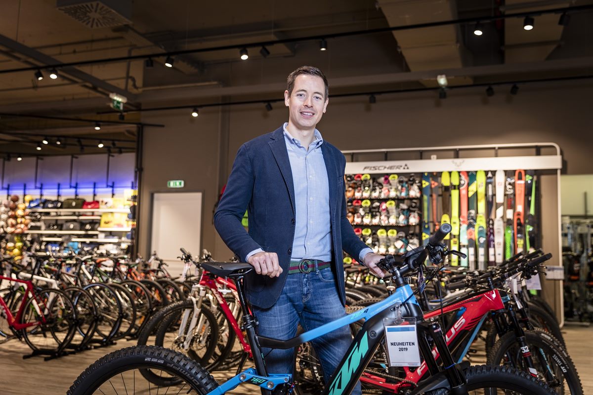 Thorsten Schmitz, Geschäftsführer von Intersport Österreich