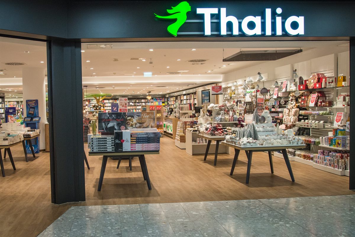 Die neue Thalia Buchhandlung im ECE Kapfenberg