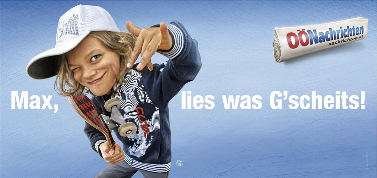 Prominenter Kampagnen-Auftakt: Lies was Gscheits