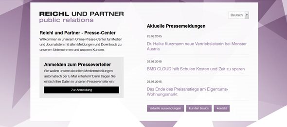 Neues Presse-Center
