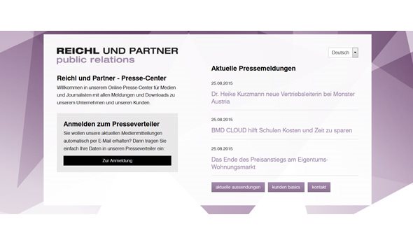 Neues Presse-Center