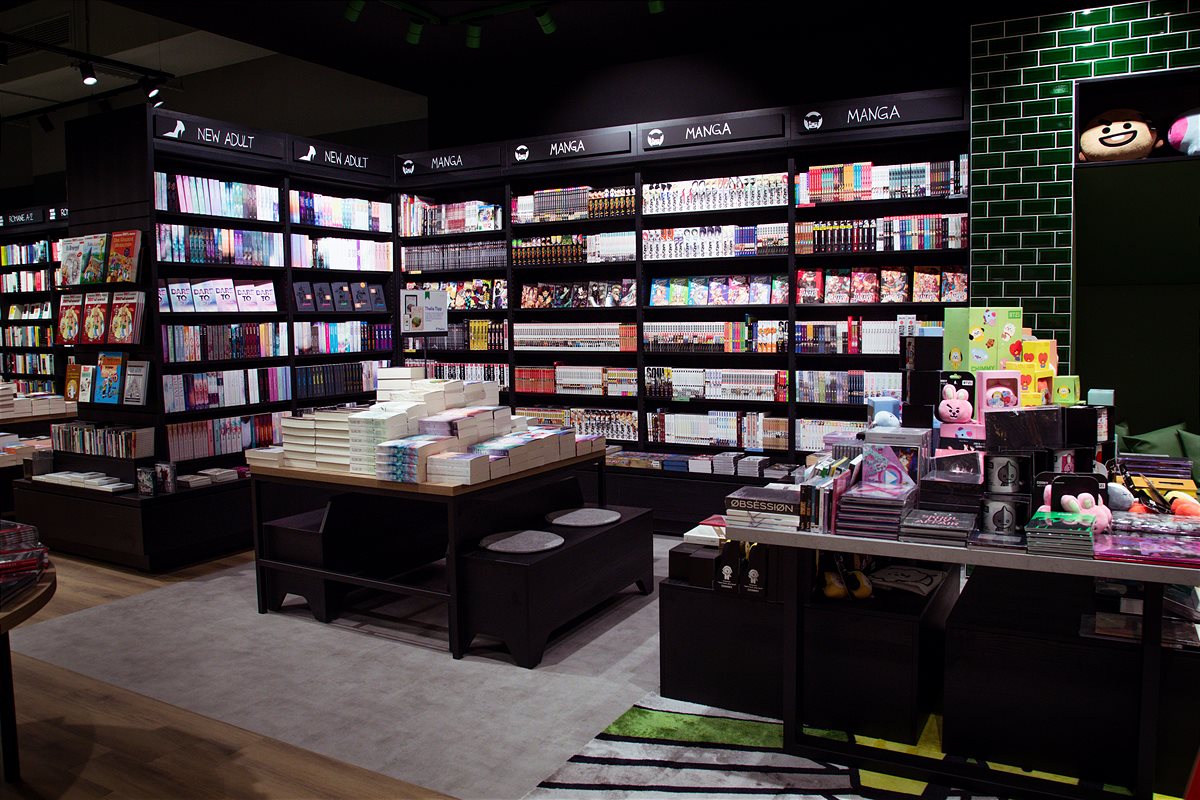 Die Manga-Abteilung findet bei Jugendlichen großen Anklang