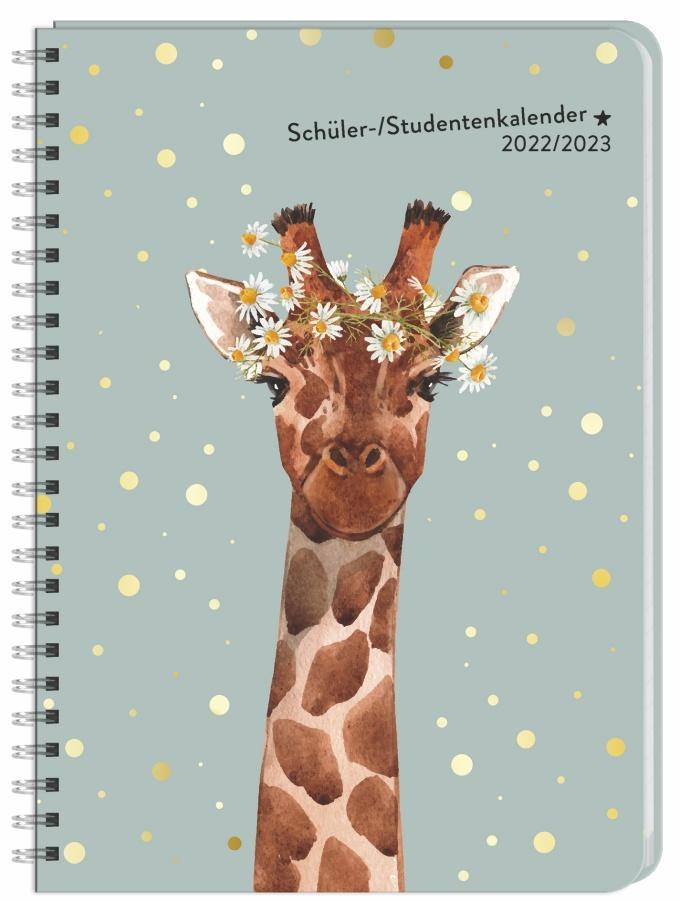 Schülerkalender Giraffe