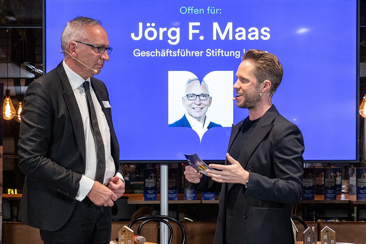Jörg F. Maas erklärt die Stiftung Lesen