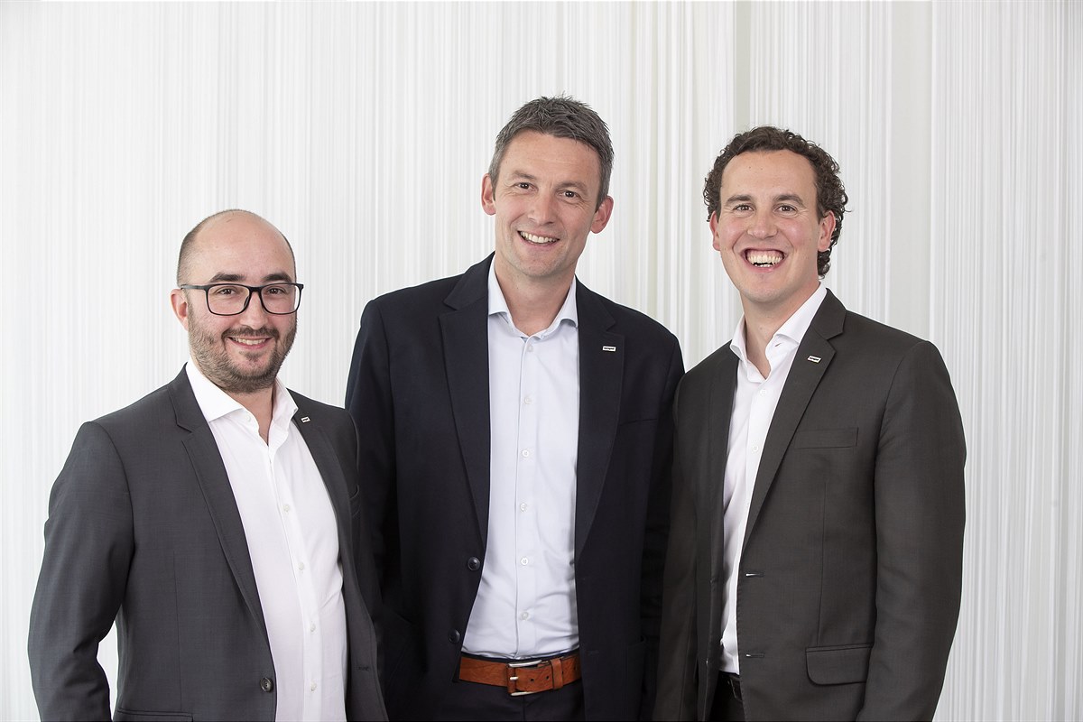 Eurogast Geschäftsführer Mag. (FH) Franz Sinnesberger, Peter Krug und Mag. (FH) Alexander Kiennast 