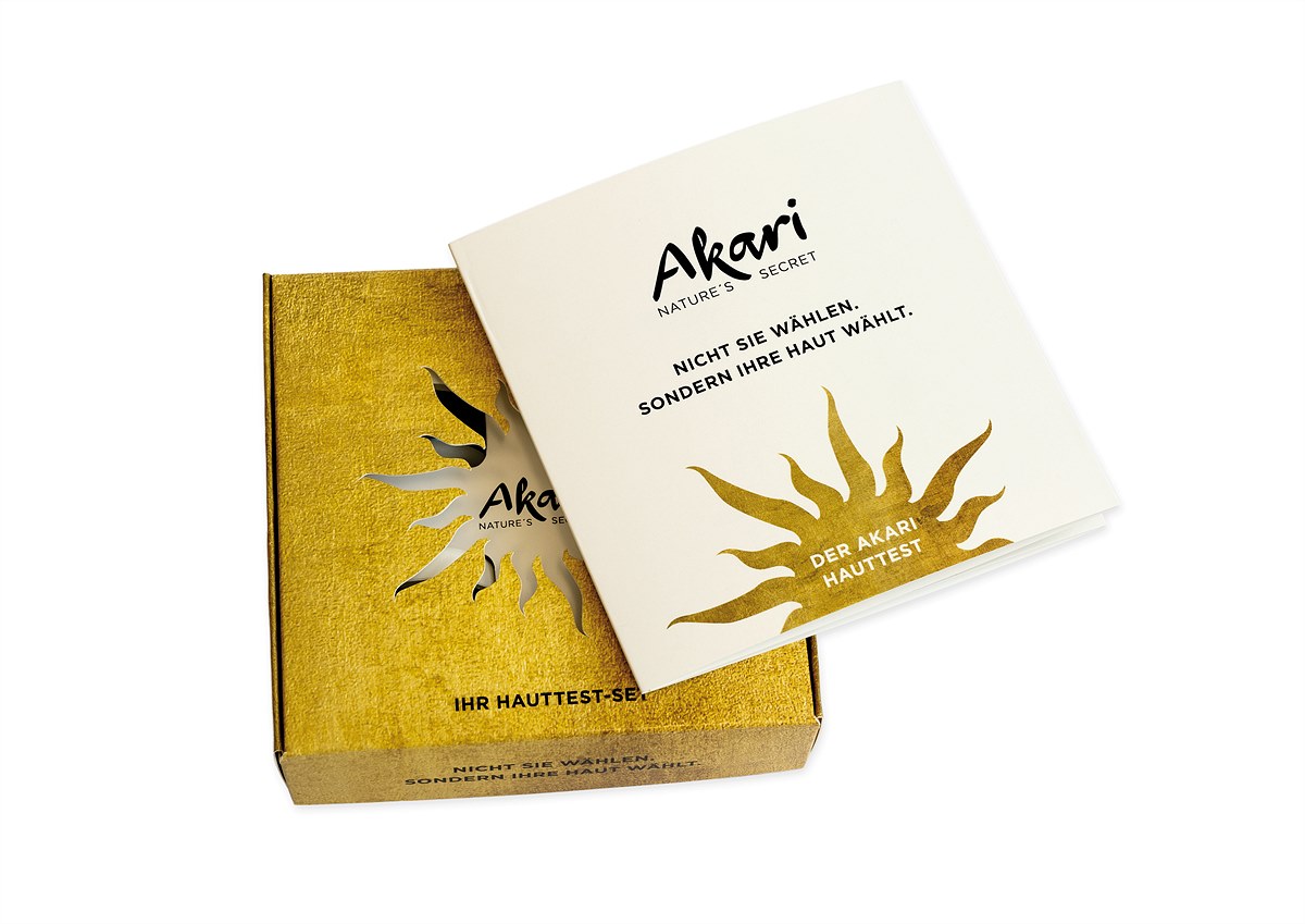 Die Akari Nature´s Secret Hauttest Box