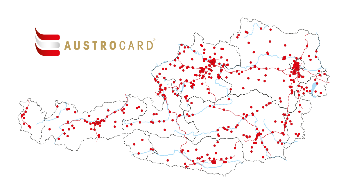 Austrocard punktet mit österreichweiten Akzeptanzstellen