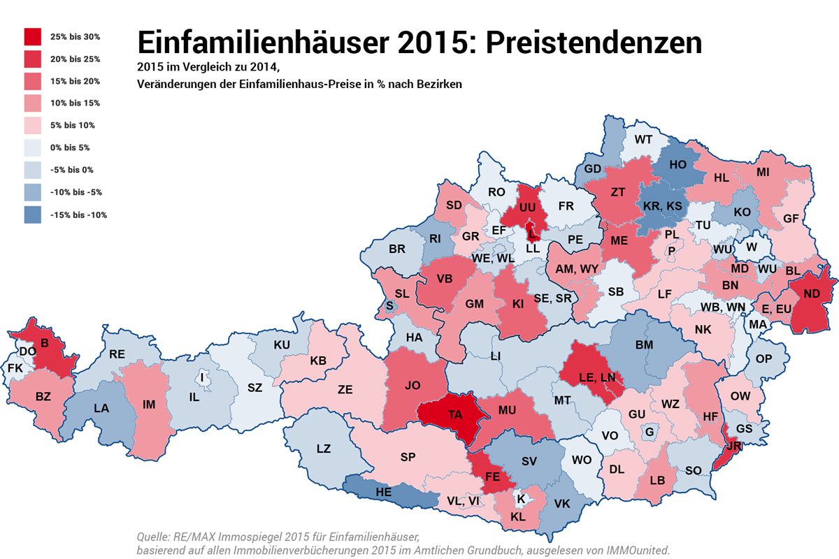 Einfamilienhaus-Preise_Ö-Karte nach Bezirken_2016-05-02_1a