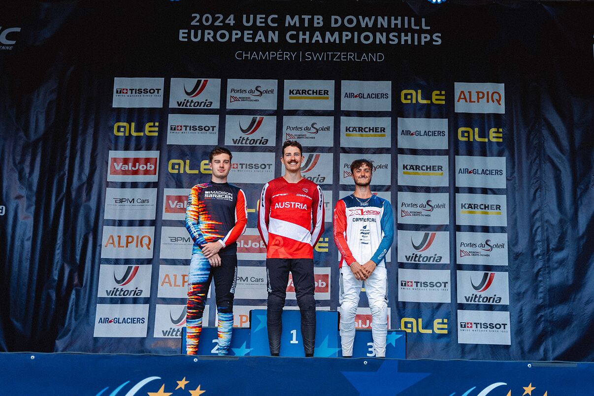 Andi Kolb sichert sich souverän den Europameister-Titel in Champéry in der Schweiz