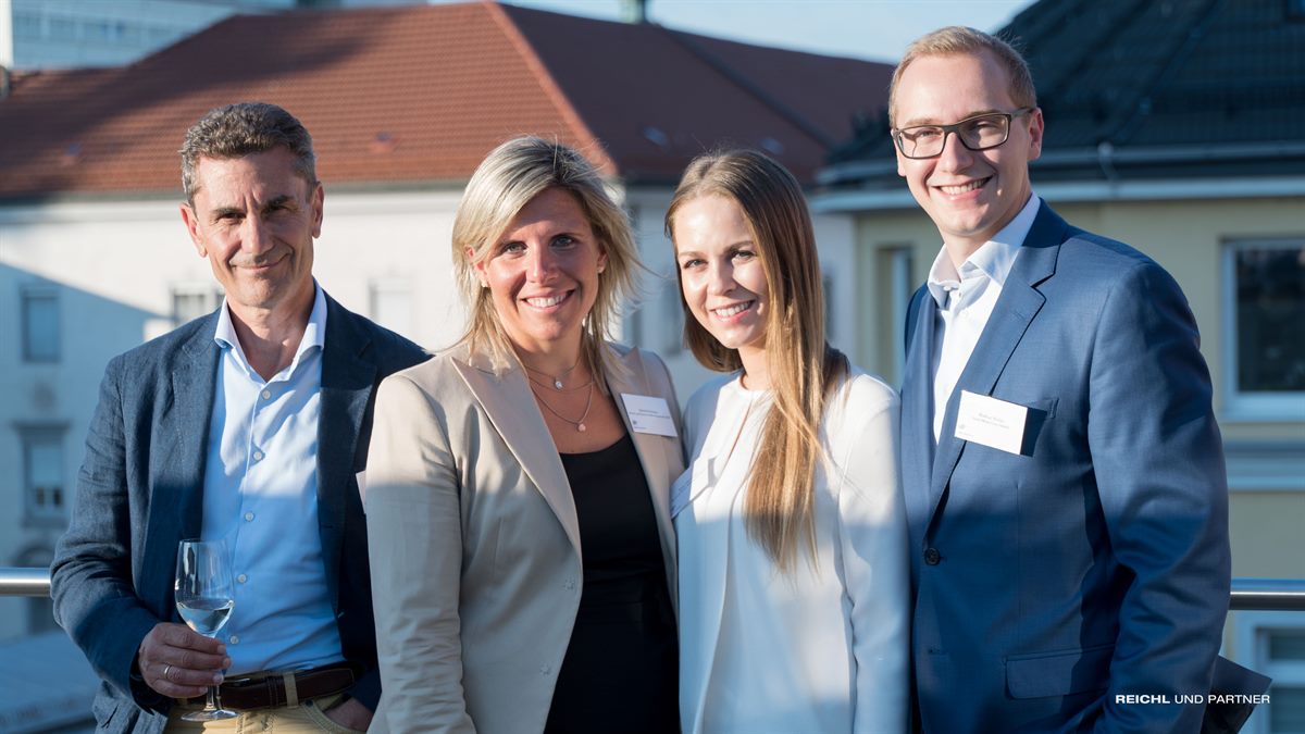 Mag. Rainer Scharinger, Mag. Daniela Strasser, Mag. Esther Hanetseder und Mag. Markus Huber (alle Reichl und Partner)