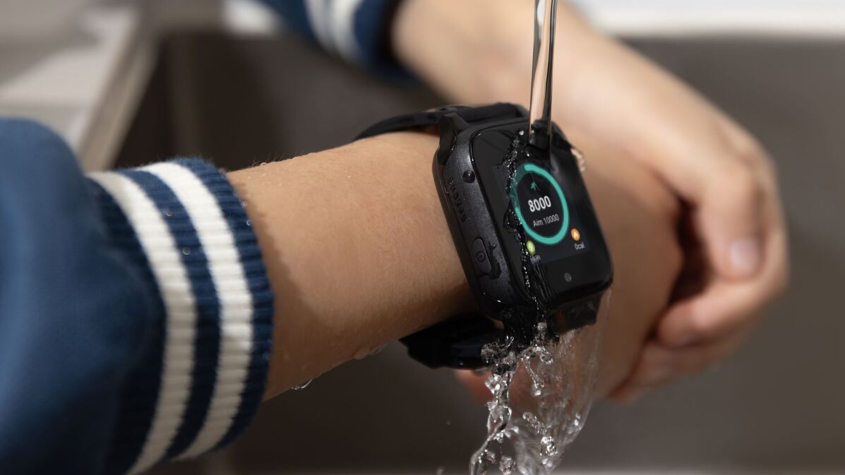 TCL MOVETIME Kids Watch MT46 mit GPS-Tracking, Sprachnachrichten und SOS-Funktion 