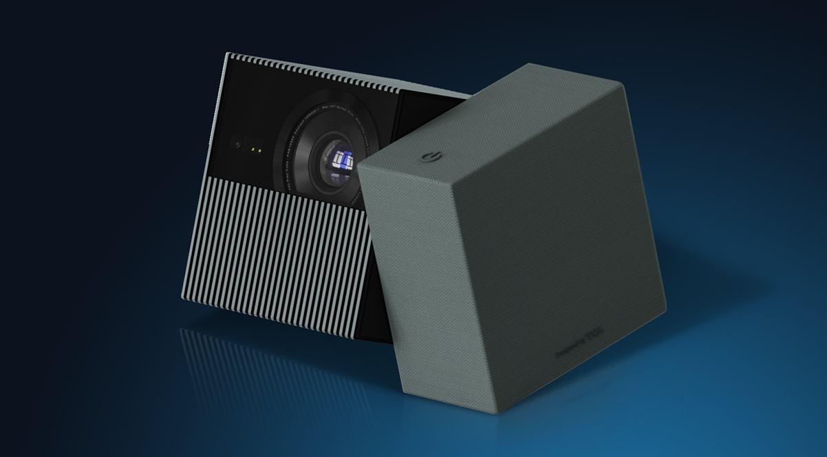 TCL PlayCube Mini-Projektor passt in den Rucksack und verwandelt jede Wand in eine Leinwand.