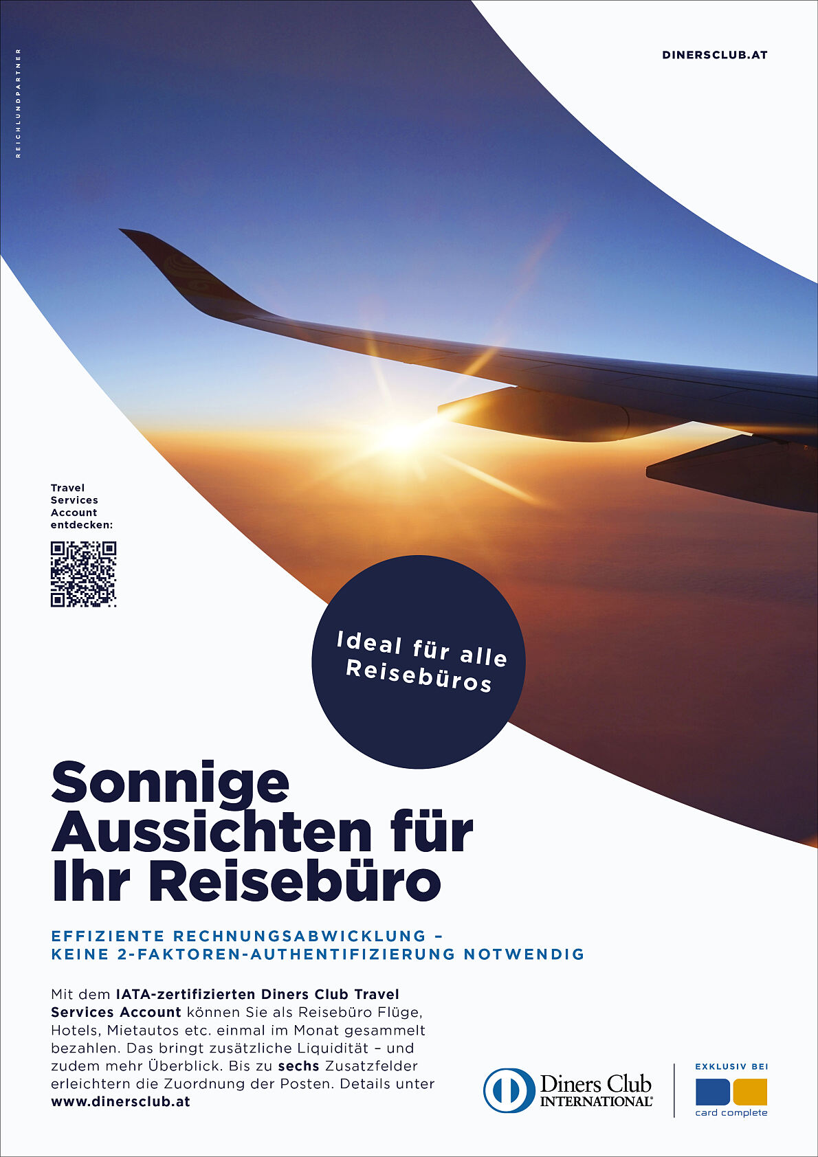 Die neue Kampagne Willkommen auf der ganzen Welt von REICHLUNDPARTNER für Diners Club ist aufmerksamkeitsstark und modern