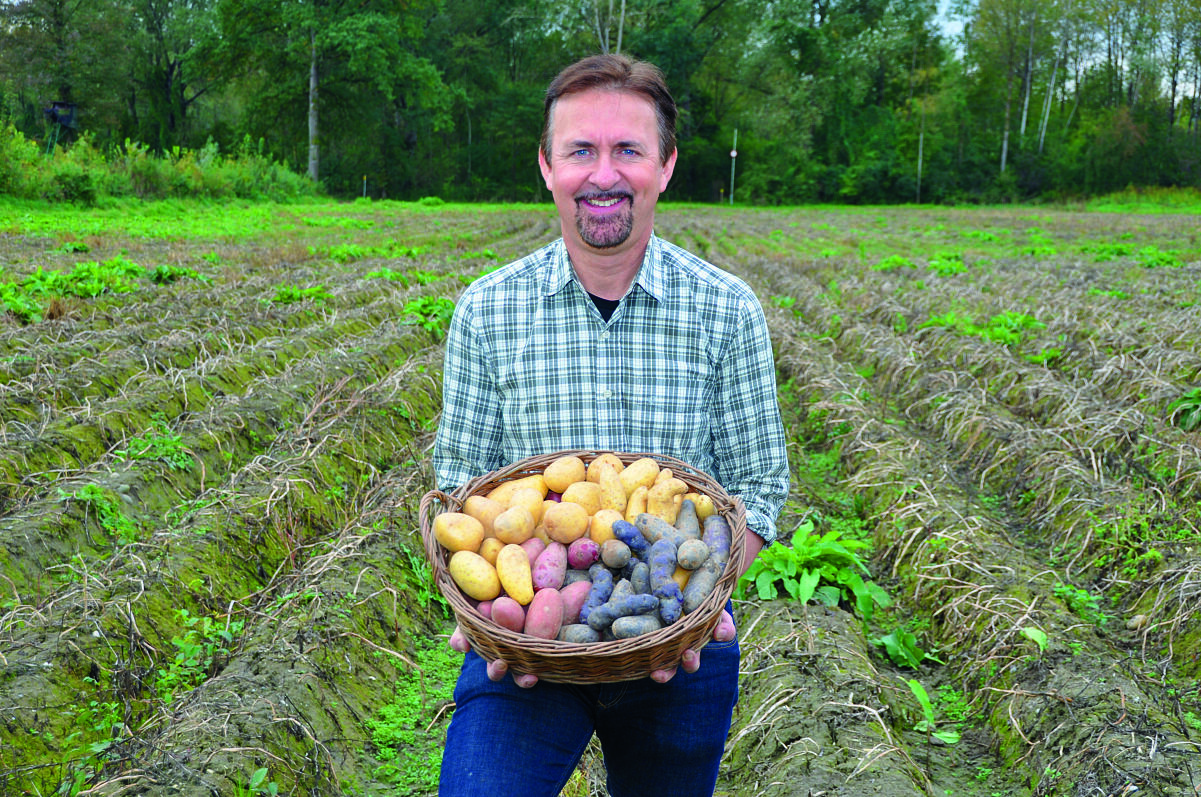 Seit Jahren regionaler Maximarkt-Partner: Manfred Schauer von Eferdinger Landl Erdäpfel