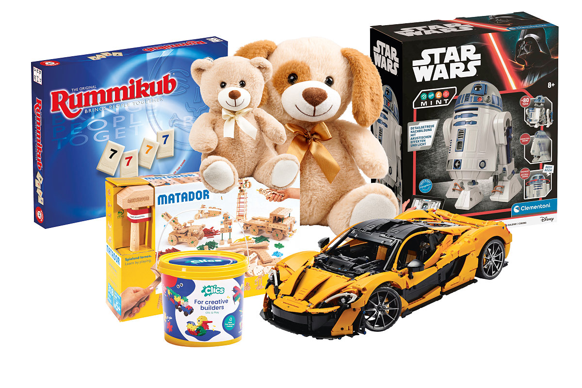 Spielwarentrends zu Weihnachten bei Maximarkt