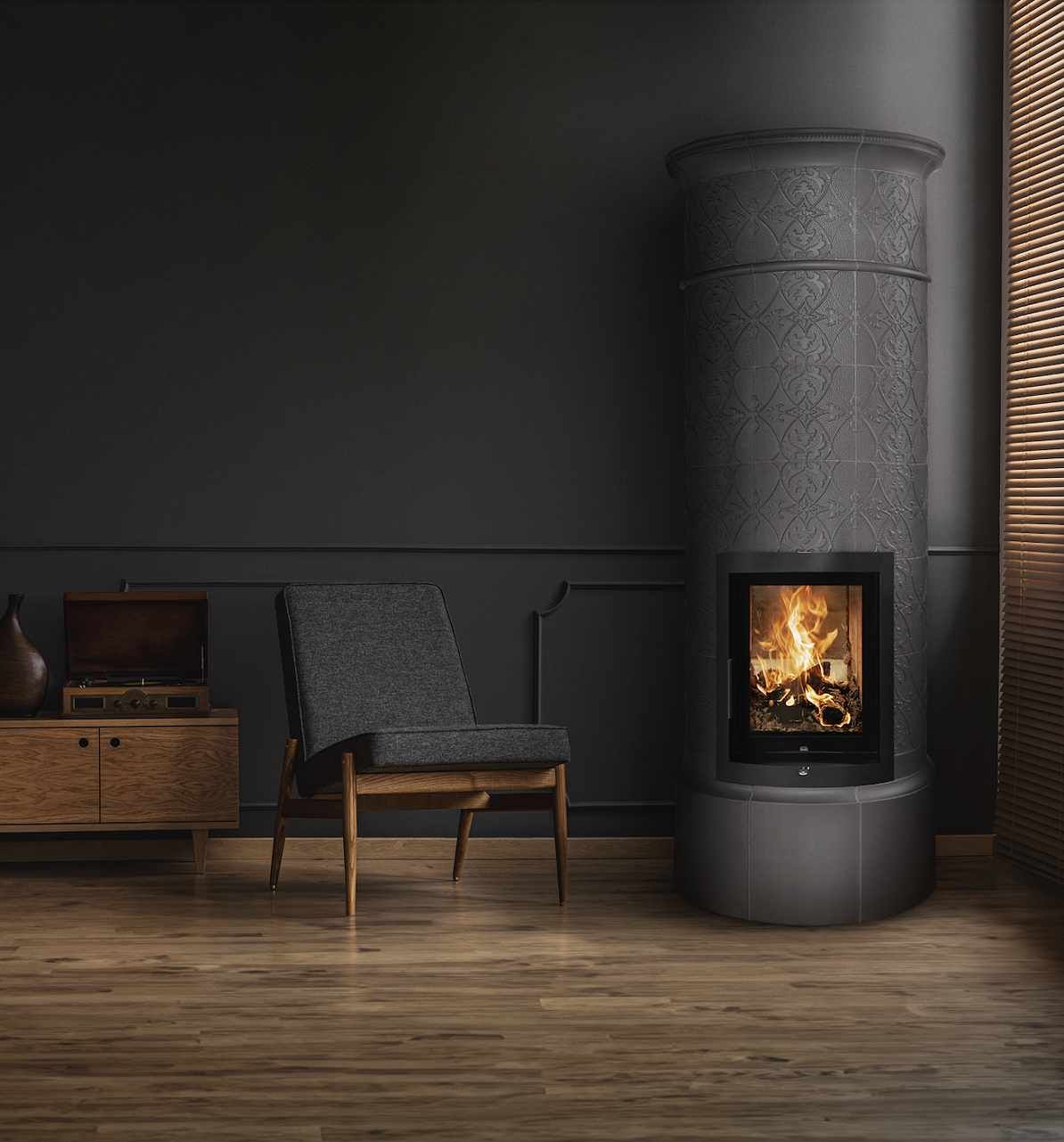 Im Osten ist der Kachelofen gefragt: 10,6% nutzen bereits einen Kachelofen und etwa jeder Sechste in Niederösterreich und dem Burgenland wünscht sich zudem einen Traditionsofen. 